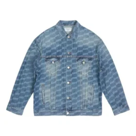 Jaqueta BB Monogram Large Fit «Azul» 675208TMW374437