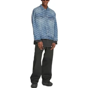 Jaqueta BB Monogram Large Fit «Azul» 675208TMW374437