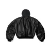 Jaqueta bomber com capuz «Black» 750953TOS171000