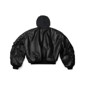 Jaqueta bomber com capuz «Black» 750953TOS171000