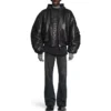 Jaqueta bomber com capuz «Black» 750953TOS171000