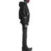 Jaqueta bomber com capuz «Black» 750953TOS171000