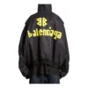 Jaqueta bomber com capuz Tape Type Light «Preto» 791103TPO041000