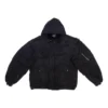 Jaqueta Bomber Desgastada «Preto» 698844TKP271000
