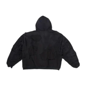 Jaqueta Bomber Desgastada «Preto» 698844TKP271000