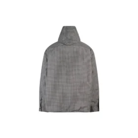 Jaqueta-camisa acolchoada xadrez «Preto Branco» 735662TNO781070 Jaqueta-camisa acolchoada xadrez «Preto Branco» 735662TNO781070