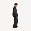 Jaqueta-camisa para homem em preto