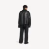 Jaqueta-camisa para homem em preto