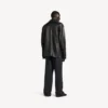 Jaqueta carcoat para homem em preto