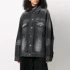 Jaqueta casual de manga comprida com logótipo SS21, cor sólida, preto 620746TIW435720