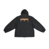 Jaqueta com capuz e corte desportivo Metallica «Black Orange» 698831TMO101000