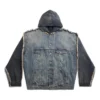 Jaqueta com capuz Paris Hybrid «Blue» 738737TNW654036