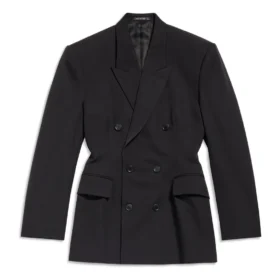 Jaqueta com cintura ajustada «Black» 773357TNT391000