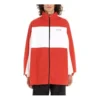 Jaqueta com fecho completo em dois tons «Vermelho Branco» 571434TYB186403