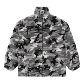 Jaqueta com fecho de correr Camuflada «Cinza» 681818TLQ121240 Jaqueta com fecho de correr Camuflada «Cinza» 681818TLQ121240