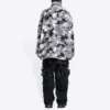 Jaqueta com fecho de correr Camuflada «Cinza» 681818TLQ121240