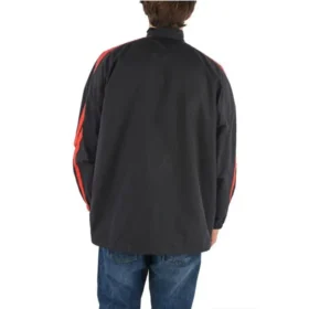 Jaqueta com fecho de correr e mangas duplas «Preto» 602278TG0114100