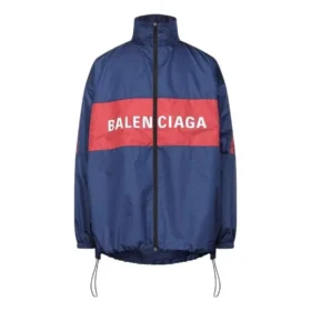 Jaqueta com fecho e logótipo «Blue Red» 561466TYD338065