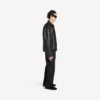 Jaqueta com fecho Nano BB para homem, em preto