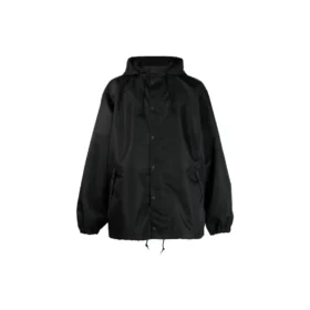 Jaqueta corta-vento com capuz Tape Type «Black» 738762TLO251000 Jaqueta corta-vento com capuz Tape Type «Black» 738762TLO251000
