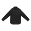 Jaqueta de camisa de lã «Preto» 704451TIT221000