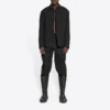 Jaqueta de camisa de lã «Preto» 704451TIT221000