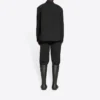 Jaqueta de camisa de lã «Preto» 704451TIT221000