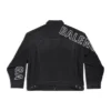 Jaqueta de corte largo «Preto» 767949TNW111672