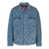 Jaqueta de Denim acolchoada de tamanho grande «Azul» 646923TDW154762