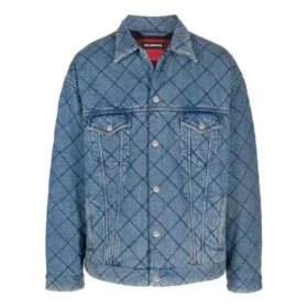 Jaqueta de Denim acolchoada de tamanho grande «Azul» 646923TDW154762
