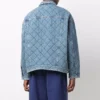 Jaqueta de Denim acolchoada de tamanho grande «Azul» 646923TDW154762