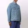 Jaqueta de Denim acolchoada de tamanho grande «Azul» 646923TDW154762