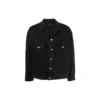 Jaqueta de Denim BB com efeito spray, corte largo «Dark Grey White» 678354TIWA21440