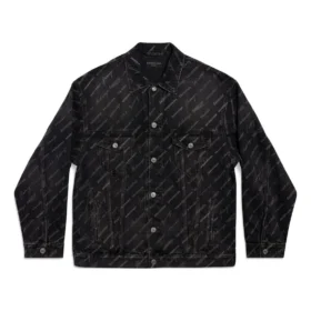 Jaqueta de Denim «Charcoal» 724738TBP471270