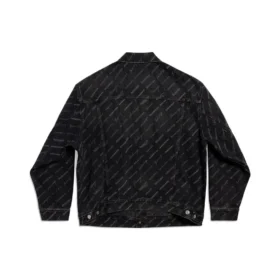 Jaqueta de Denim «Charcoal» 724738TBP471270