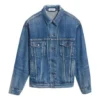 Jaqueta de Denim com logótipo «Blue» 557388TBP464773