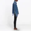 Jaqueta de Denim com logótipo «Blue» 557388TBP464773
