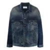 Jaqueta de Denim com logótipo bordado «Azul» 671889TJW754021