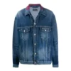 Jaqueta de Denim com logótipo no pescoço «Azul» 571324TCW032340