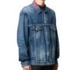 Jaqueta de Denim com logótipo no pescoço «Azul» 571324TCW032340