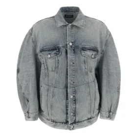 Jaqueta de Denim com mangas torcidas «Blue Skies» 706654TDW144824