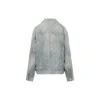 Jaqueta de Denim, corte largo «Índigo japonês claro» 719319TNW553221