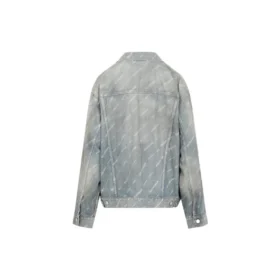Jaqueta de Denim, corte largo «Índigo japonês claro» 719319TNW553221