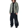 Jaqueta de Denim, corte largo «Índigo japonês claro» 719319TNW553221