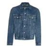Jaqueta de Denim de corte largo «Blue» 643398TJW214254