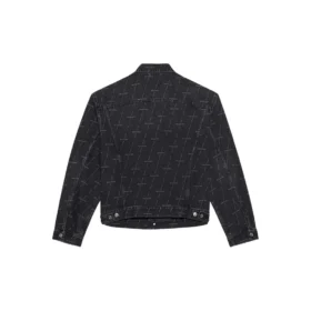 Jaqueta de Denim de corte largo «Charcoal» 620731TJW411052