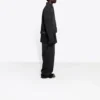 Jaqueta de Denim de corte largo «Charcoal» 620731TJW411052