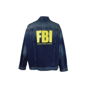 Jaqueta de Denim FBI «Blue» 681690TJW754021