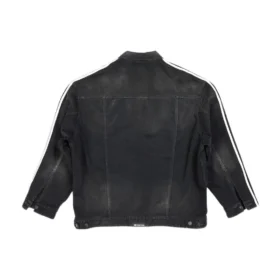 Jaqueta de Denim oversized Balenciaga x adidas «Preto» 724775TNW541129 Jaqueta de Denim oversized Balenciaga x adidas «Preto» 724775TNW541129