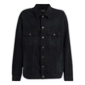 Jaqueta de Denim oversized BB Be Different «Preto» 732230TNW541129 Jaqueta de Denim oversized BB Be Different «Preto» 732230TNW541129